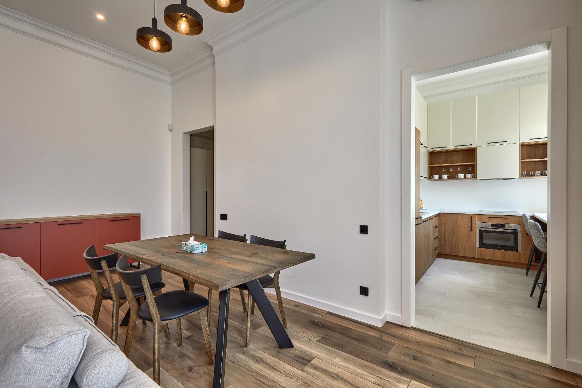 Apartmán Saksaganskogo Centre Kyjev Pokoj fotografie