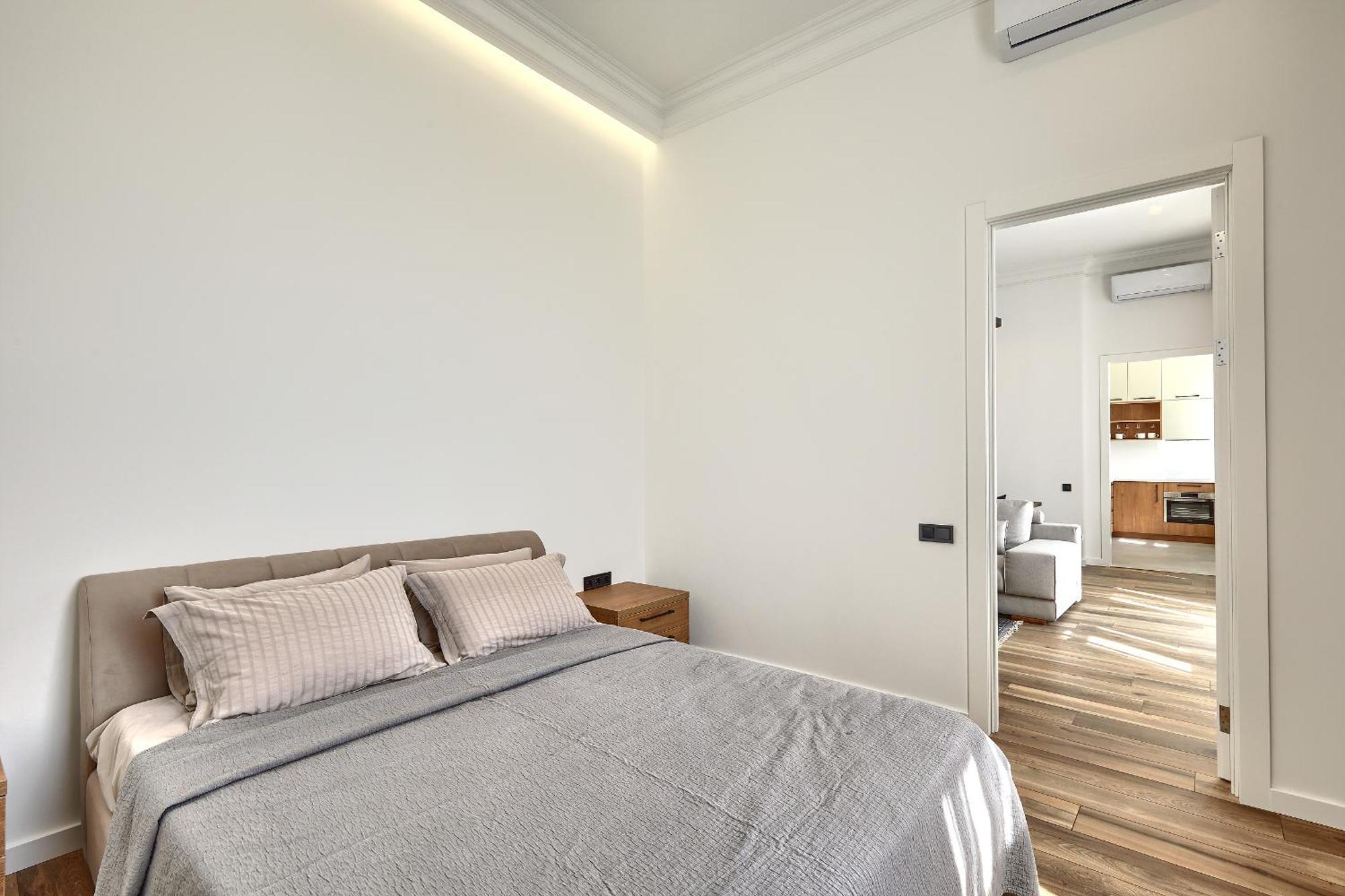 Apartmán Saksaganskogo Centre Kyjev Pokoj fotografie