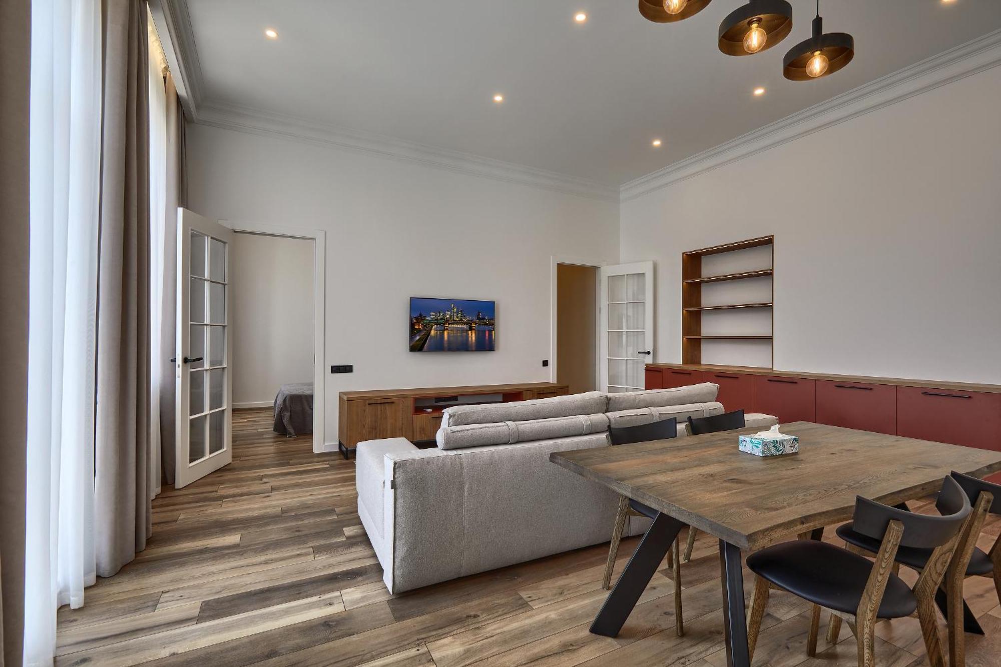 Apartmán Saksaganskogo Centre Kyjev Pokoj fotografie